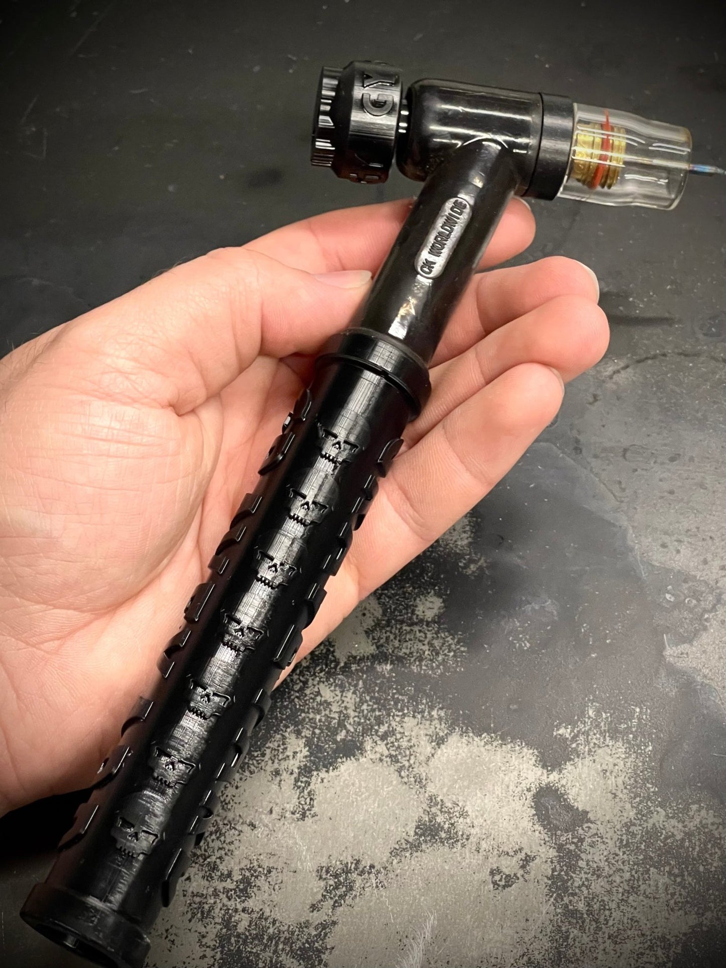 P.I.Y. Skull Tig Handle - Graveyard Fabrication